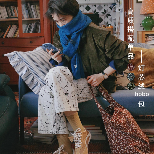 OCYC小众秋冬灯芯绒包