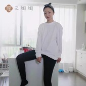 瑶之淘淘 外穿打底棉裤 黑色一两秋冬保暖高腰收腹新疆棉打底