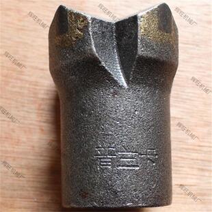 普兰卡一字十字钎头焊齿冷压四齿七齿球齿钎头7080大直径钎头钻头