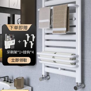 专用不锈钢置物架散热片取暖器E 暖气片家用小背篓水暖卫生间明装