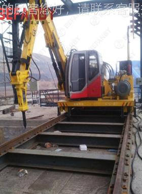 室外轨道后移动滑前线轨道车机械触设负备载搬运移FWW动平台搬运