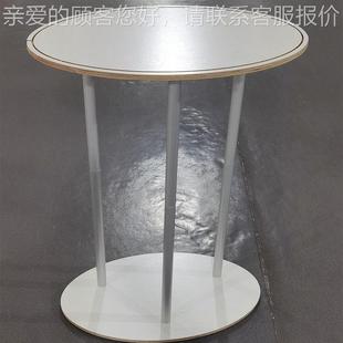 椭圆折叠629展示台圆形广降示告促升销桌展柜促销 台