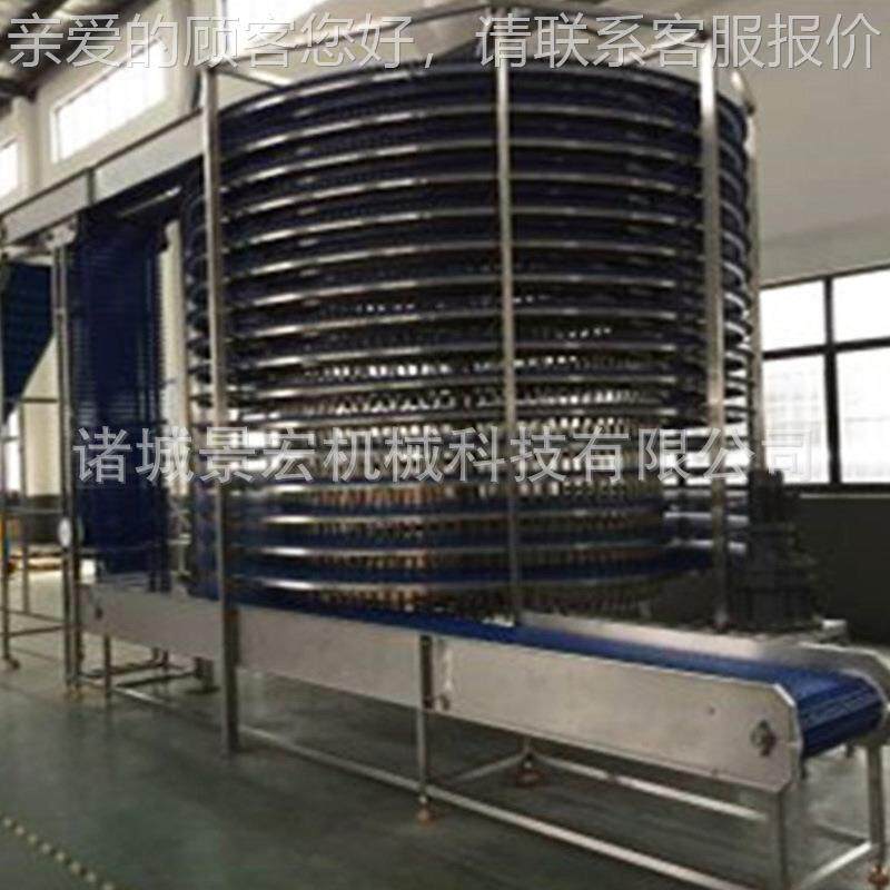 潼关饼螺633旋式速冻机 点心旋速设备 冻海参低温螺冷双冻流水线