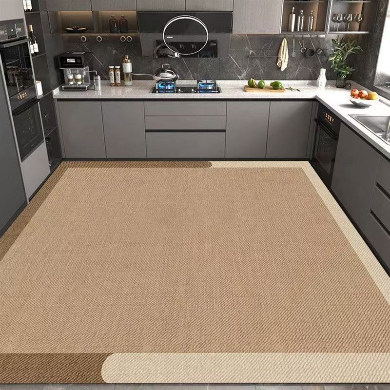 硅藻泥厨房地垫家用大面积全铺防滑垫吸油吸水U耐脏免洗可裁剪