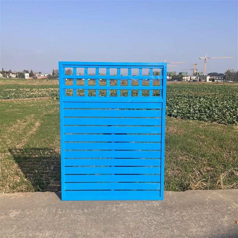 定制网格防e腐木围栏栅栏户外庭院别墅花园爬藤架花架隔断墙体装