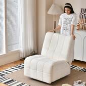 劳伦斯沙发单人可躺可睡椅电动多功能客厅懒人无线 线遥控豆腐块