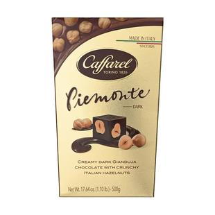山姆代购Caffarel口福莱 意大利进口榛子仁黑巧克力制品500g 盒装