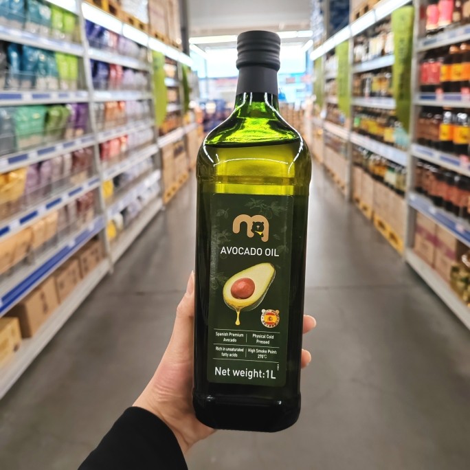 麦德龙代购麦臻选西班牙原装进口牛油果油1L低温物理压榨食用油