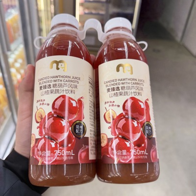 麦臻选糖葫芦风味山楂果蔬汁饮料