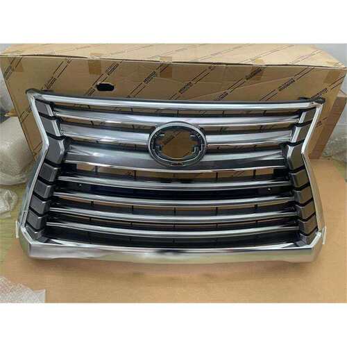 适用LX570 LX600电镀框前杠中网饰条前脸通风网亮条中网