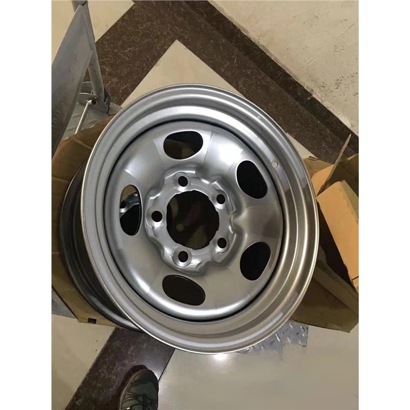 适配丰田兰德酷路泽LC71LC76LC78LC105轮毂钢圈轮胎16/8j原厂进口