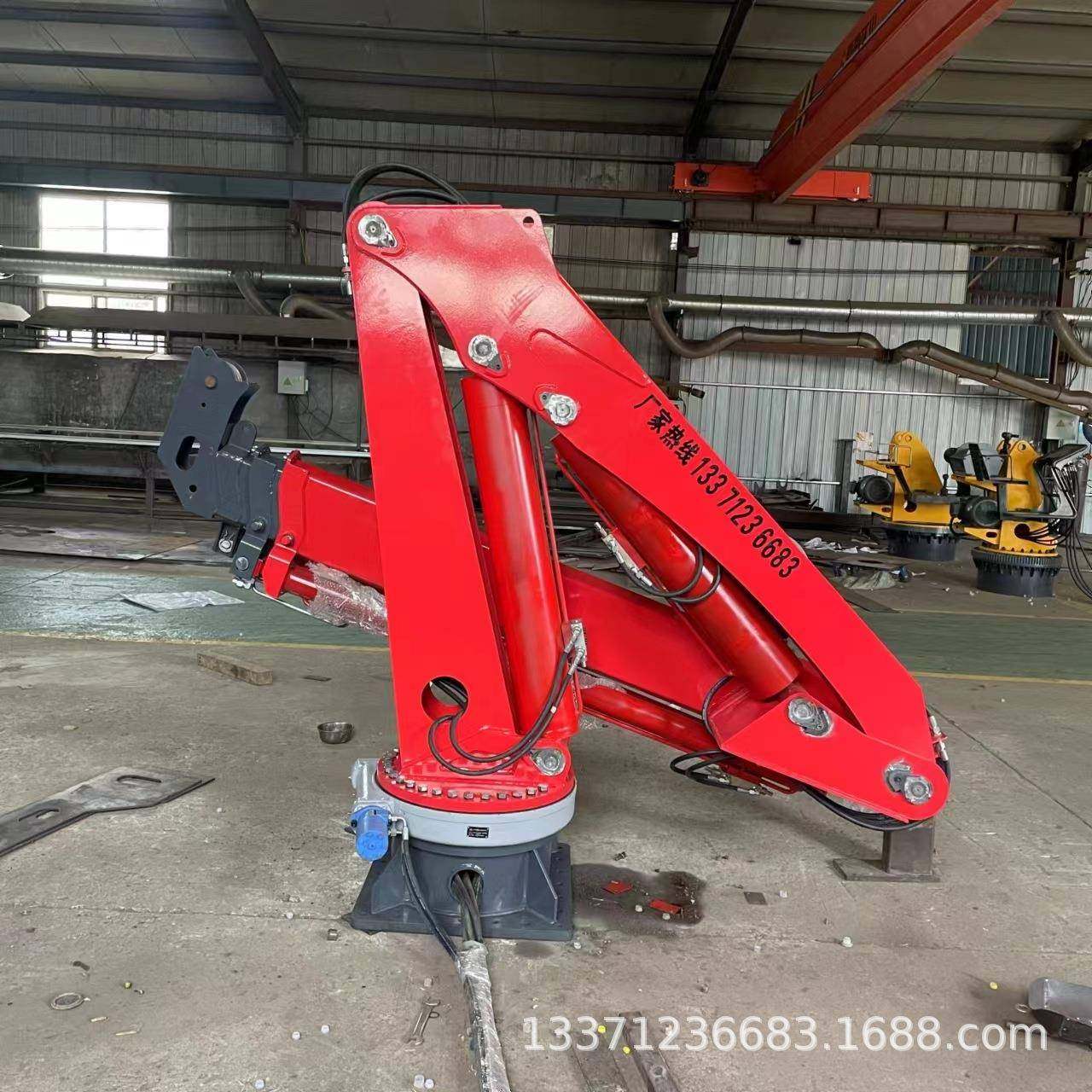 船用折臂式t起重机车载液压折叠臂吊机货车车厢改装小型折臂吊,搬运/仓储/物流设备,其他起重搬运设备,淘宝优惠券,粉丝福利购,淘宝优惠卷