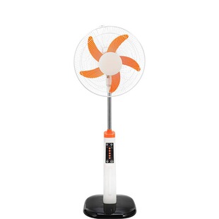 LED Night Light Solar Rechargeable Fan AC DC 16 18 Inch