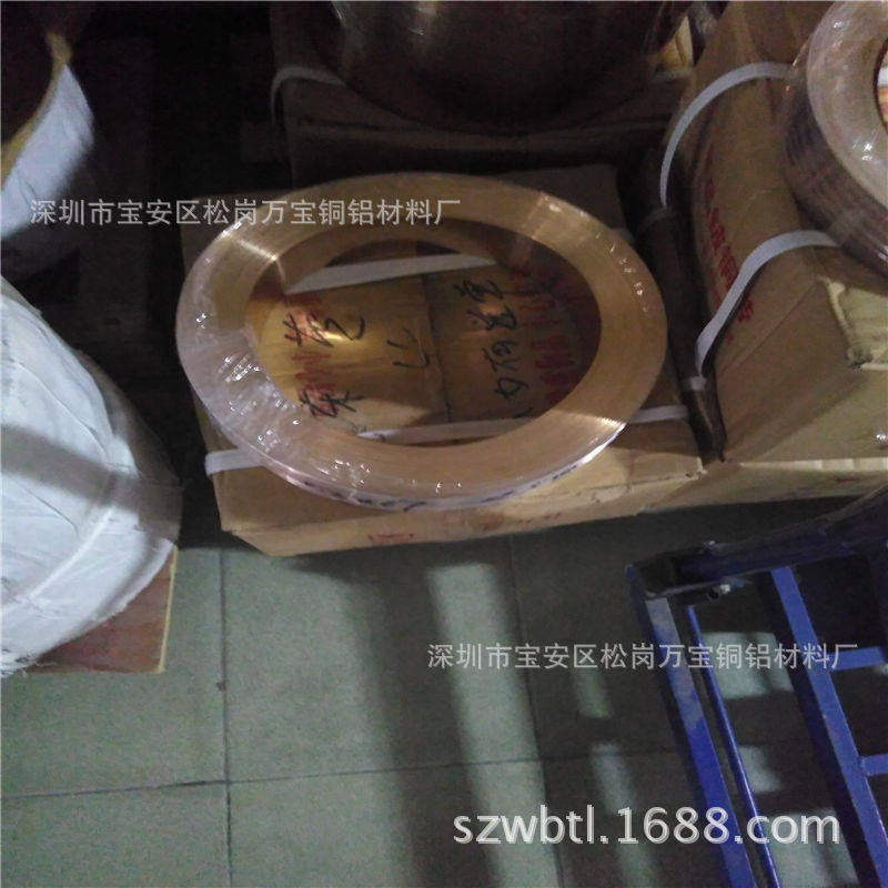 C17500铍铜带 C17200铍铜带耐疲劳 压延铍铜箔0.02 0.03 0.05mm