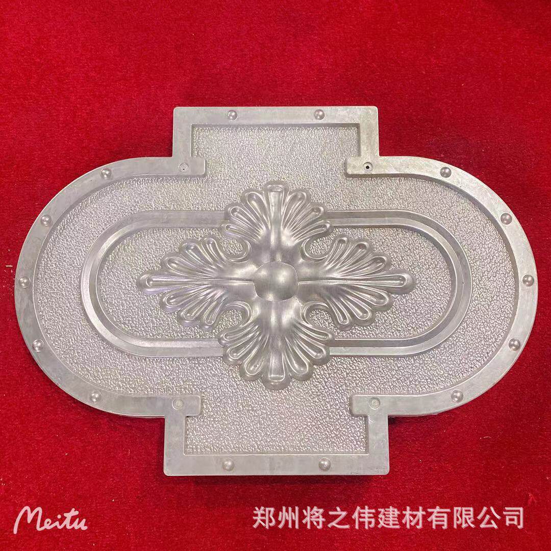 厂家批发 铝门椭圆门心花 别墅 小区大门铝花配件 美观规格齐全
