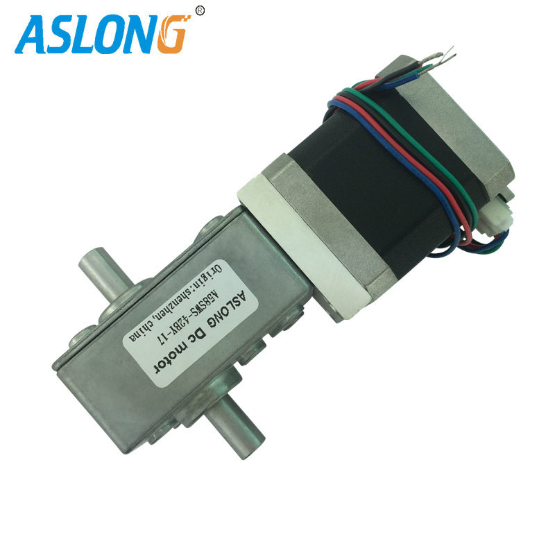 A58SW-42BYS 4线步进大扭力蜗杆减速电机 直流步进齿轮减速马达,鲜花速递/花卉仿真/绿植园艺,其它园艺用品,淘宝优惠券,粉丝福利购,淘宝优惠卷