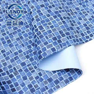 PVC胶膜移动泳池材料内含纤维抗撕裂不易变形广州蓝尔迪厂家批发