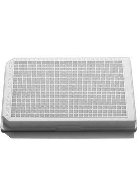 LABSELECT(甄选)11615 384孔细胞培养板,白色框,透明平底