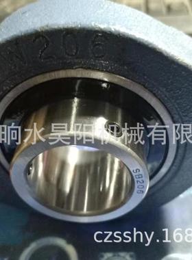 外球面轴承SBFW206带座轴承