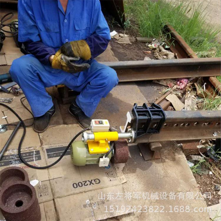 铁路工务打磨机 GDM1.1钢轨横截面打磨机 精细电动钢轨端头打磨机