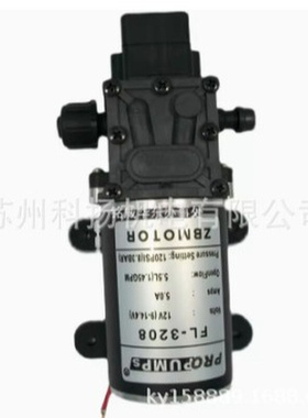 ZBMOTOR增压隔膜水泵FL-3208 电压12V 48V PROPUMPS FL-3408 24V