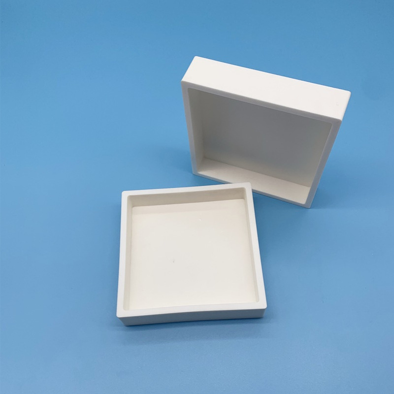 99氧化铝刚玉陶瓷坩埚  匣钵 刚玉方舟