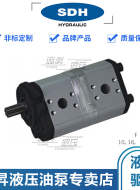 上海SDH液压齿轮泵CBDa-F410/16/25/26.5/30/32/40L83双联泵 油泵