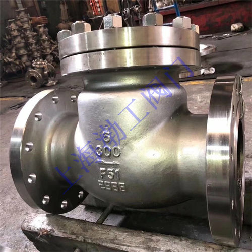 H44W-10P 不锈钢法兰旋启式止回阀 DN150 蒸汽止回阀 单向逆止阀