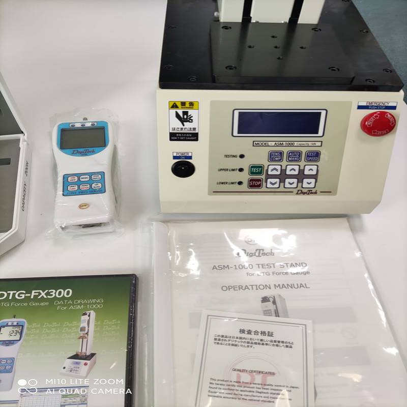 日本DIGITECH迪吉泰特数显推拉力计DTG-1/DTG-2电动测试台测力计