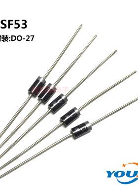 MIC GW直销 特快恢复二极管 SF53 5A150V DO-27 散装/编带 批发