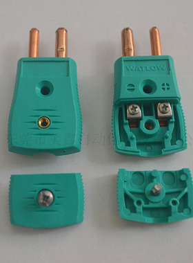 WATLOW瓦特隆插头SCM-S-WAT连接器R型S型绿色插头