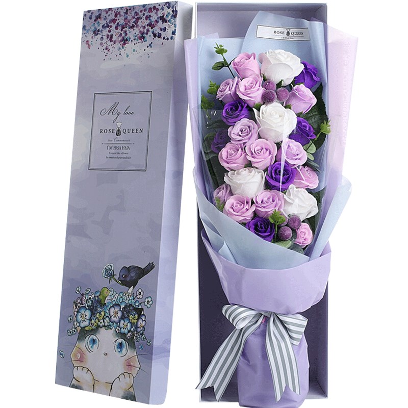 鲜花速递红玫瑰花束礼盒同城店配送生日阜阳滁州蚌埠亳州安庆合肥