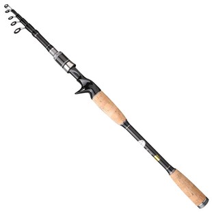 龙之首伸缩路亚竿便携迷你海竿抛竿超轻超硬滑漂杆短节路滑竿套装