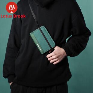 日式可携式护照包RFID旅行斜挎男女出国证件收纳包防水机票夹保护