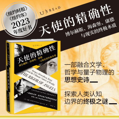 【预售】天使的精确性 纽约时报2023年度好书 博尔赫斯 海森堡 康德与现实的终极本质 社科人文 哲学 文学 量子物理 深度思考 未读