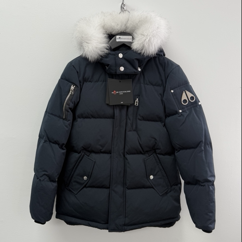Moose Knuckles Unisex 大童 3Q Navy 藏蓝色 XL