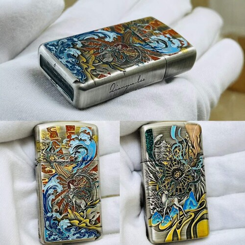 正品Zippo芝宝防风煤油打火机