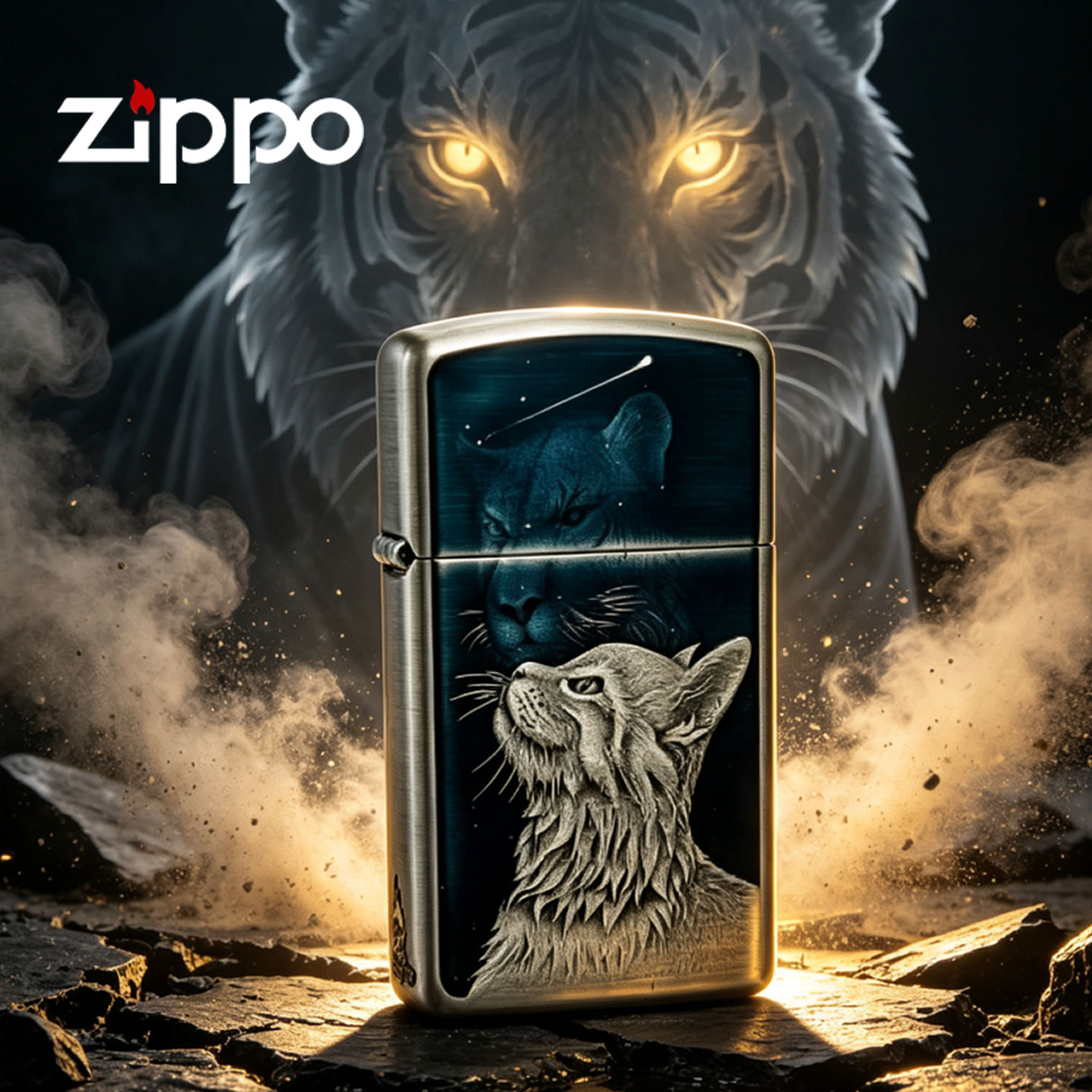 正品Zippo芝宝防风煤油打火机