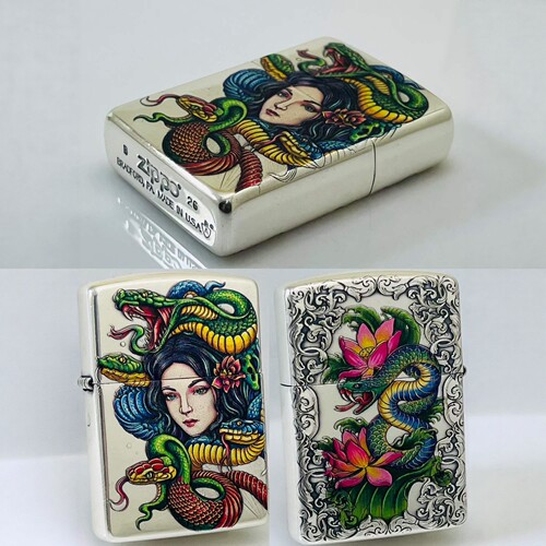 正品Zippo芝宝防风煤油打火机