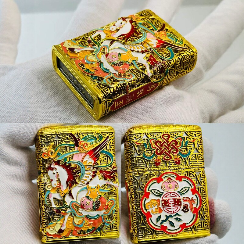 正版ZIPPO防风煤油打火机创意款