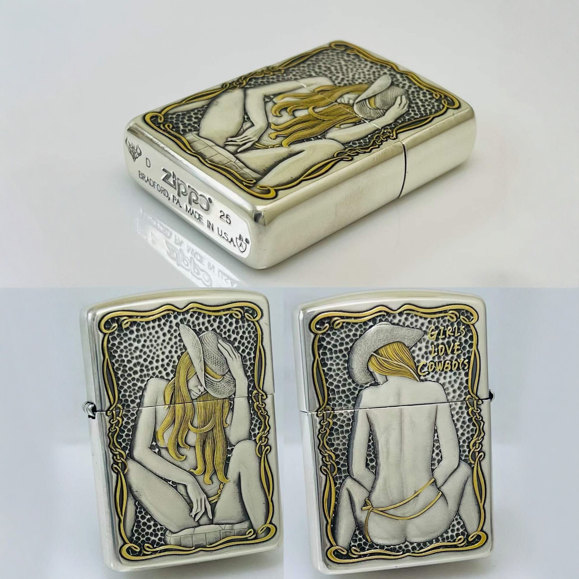 正品Zippo芝宝防风煤油打火机