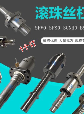 SFV0 SFS0 SCNH0 BSHR0 1205 1605 1610 2005 2505滚珠丝杆丝杠