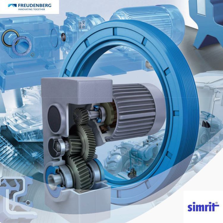 德国simrit进口CFW骨架油封TC双唇密封圈BAUMSLX7 180*210*15