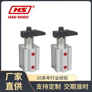 夹具气缸气动手指生产厂家 Model 感应式 空压转角缸 好手机电夹钳
