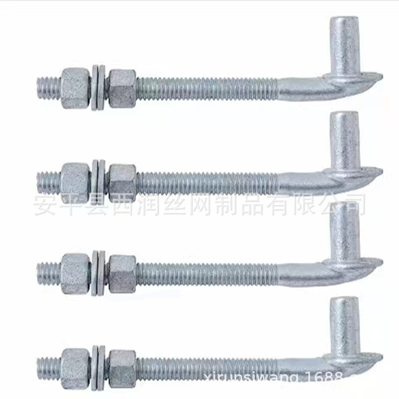 热镀锌J形螺栓木桩连接铰链