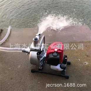 一寸汽油手提小水泵抽水机二冲程农用汽油机小型家用大功率灌溉
