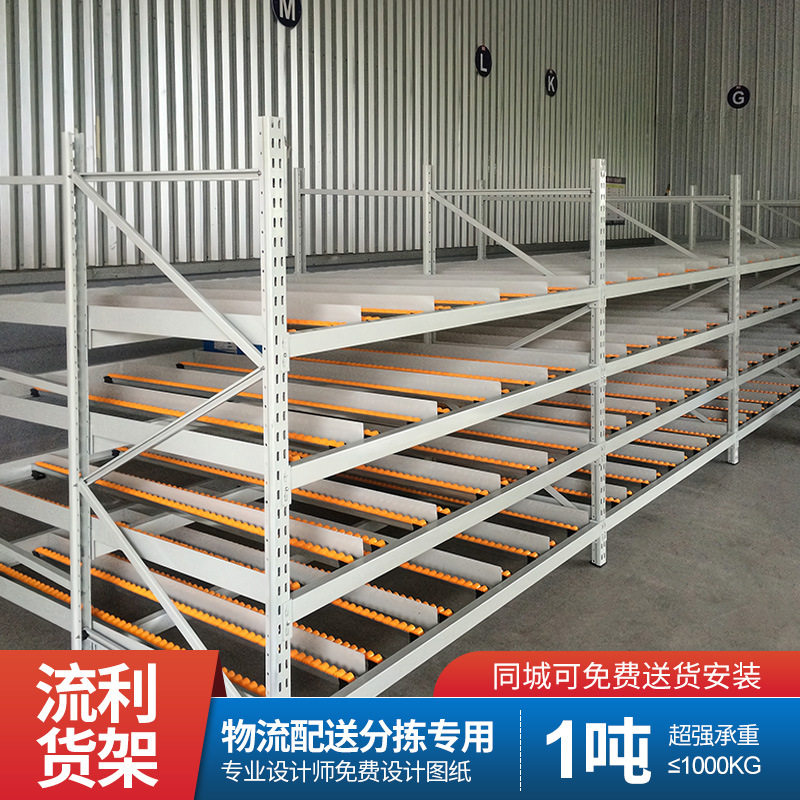滑移流利条仓库车间货物分拣货架滚筒式货架厂家直销滑轨重型托盘,模玩/动漫/周边/娃圈三坑/桌游,文化/体育周边,淘宝优惠券,粉丝福利购,淘宝优惠卷