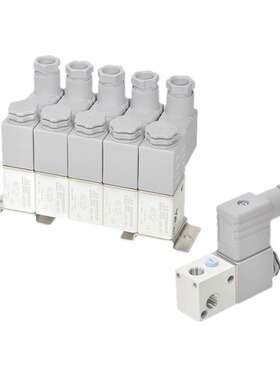 现货台湾金器电磁阀两位三通阀MVDC-220-3E1-DC24 AC110