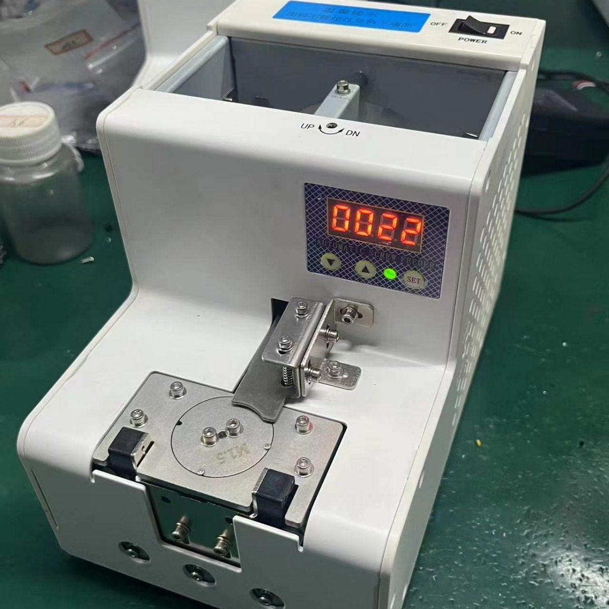 YF628转盘螺丝供料机M1.0-5.0螺钉供料器平台机用自动排列螺丝机