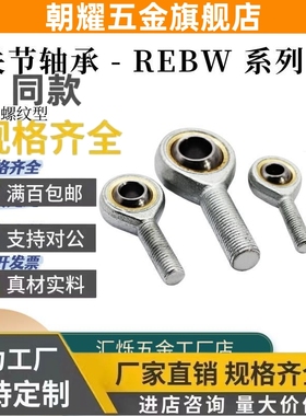 关节轴承外螺纹球头 REBW 5 6 8 10 12 14 16 18 20 22 25 28REBN
